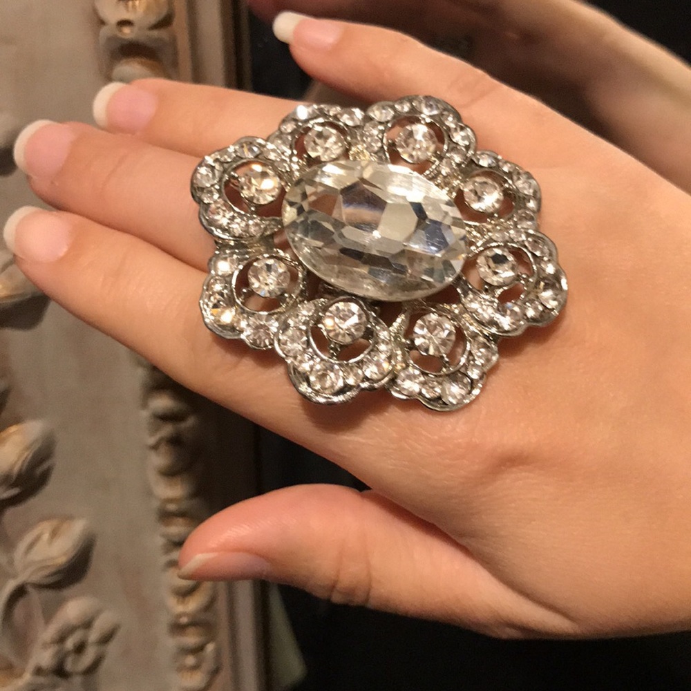 4/$25 Texas sized avant-garde bling ring